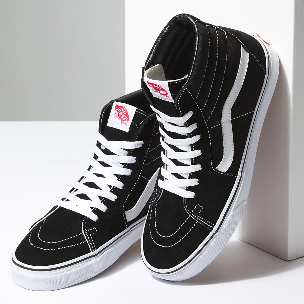 Vans SK8-Hi Shoe Black/Black/White - J-Michael