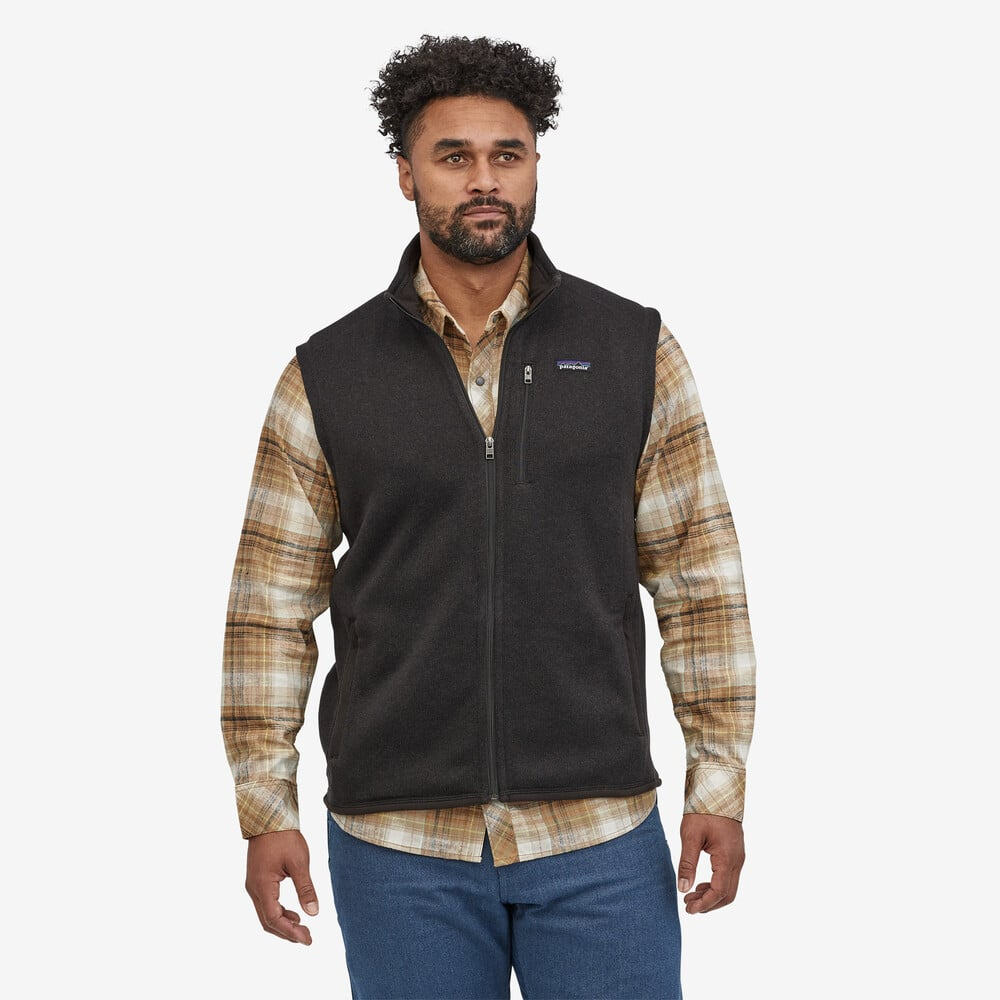 Patagonia Men’s Better Sweater Vest Black – J-Michael