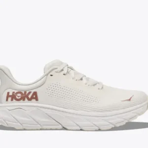HOKA Women's Arahi 7 Blanc de Blanc/ Rose Gold