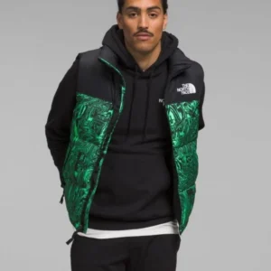 The North Face Men's 1996 Retro Nuptse Vest Chlorophyll Green