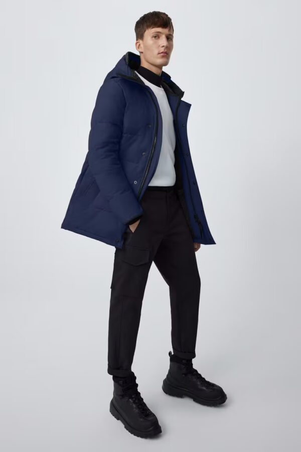 Canada Goose Men Carson Parka - CR/Atlantic Nvy - Image 3