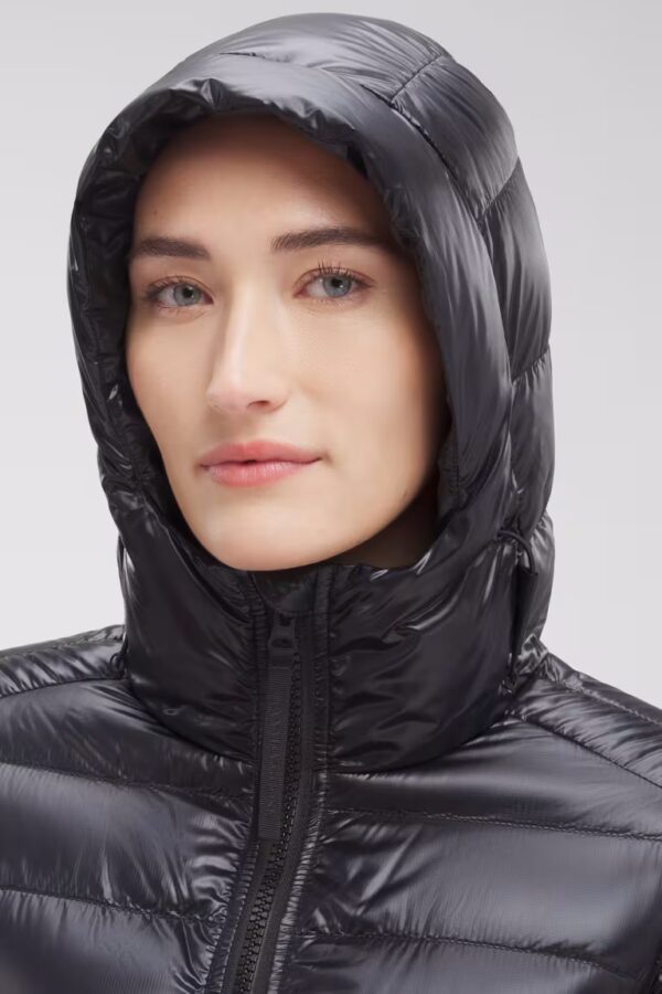 Canada Goose Women Cypress Hooded Jacket BLACK DISC - Image 4