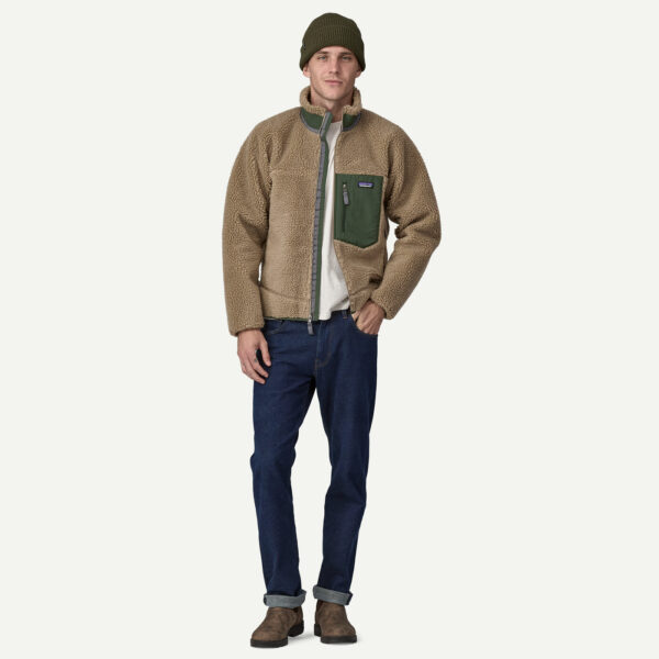 Patagonia Men's Classic Retro-XÂ® Fleece Jacket Sea Bird Grey - Image 2