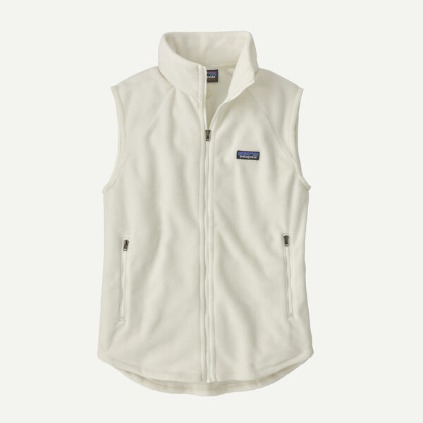Patagonia Women's Classic Microdini Fleece Vest Birch White