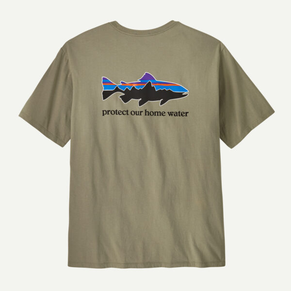 Patagonia Men's Home Water Trout Organic T-Shirt - Image 2