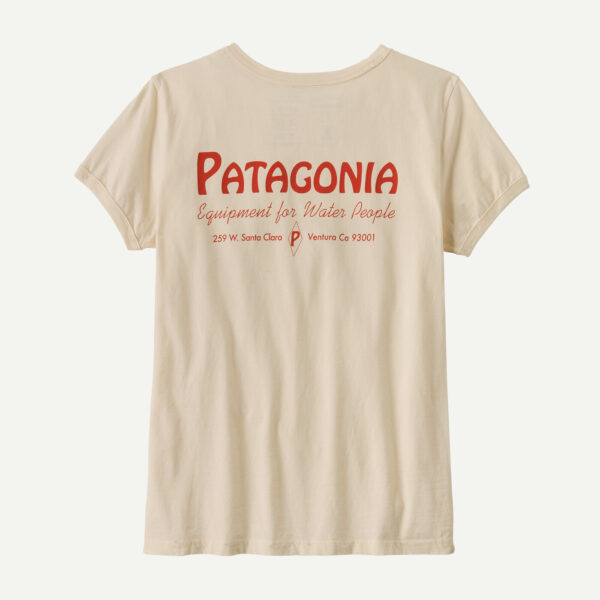 Patagonia Women's Water People Organic Ringer Tee - Image 2