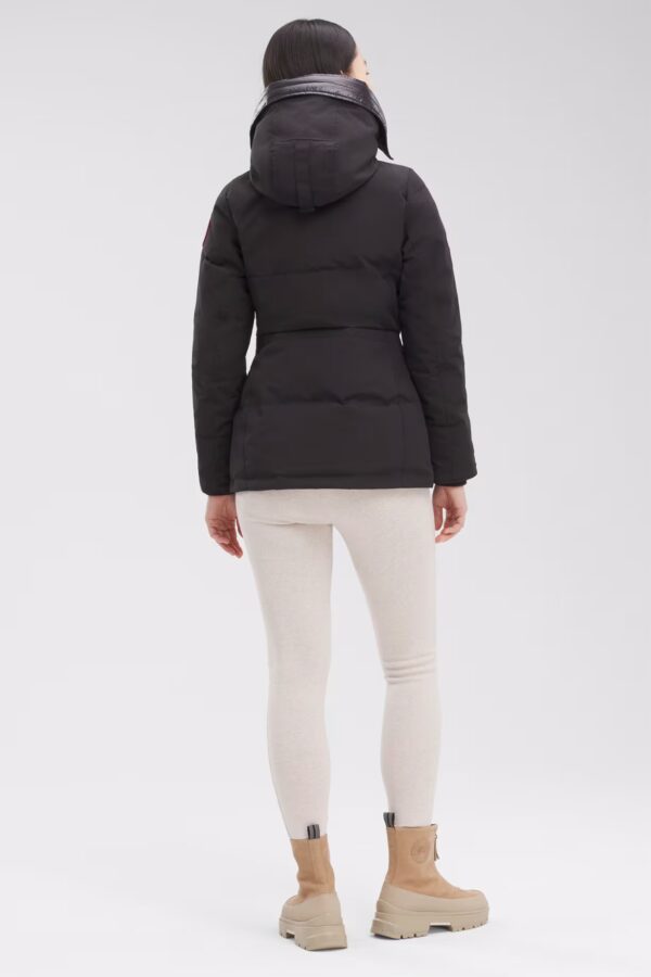 Canada Goose Women Chelsea Parka CR/Black - Image 3