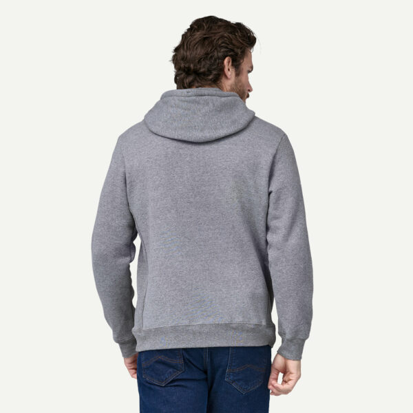 Patagonia Men's Fitz Roy Icon Uprisal Hoody Gravel Heather - Image 4