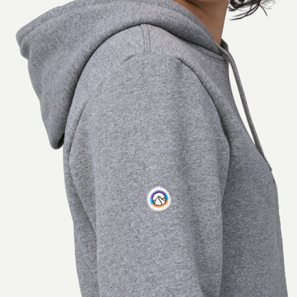 Patagonia Men's Fitz Roy Icon Uprisal Hoody Gravel Heather - Image 2