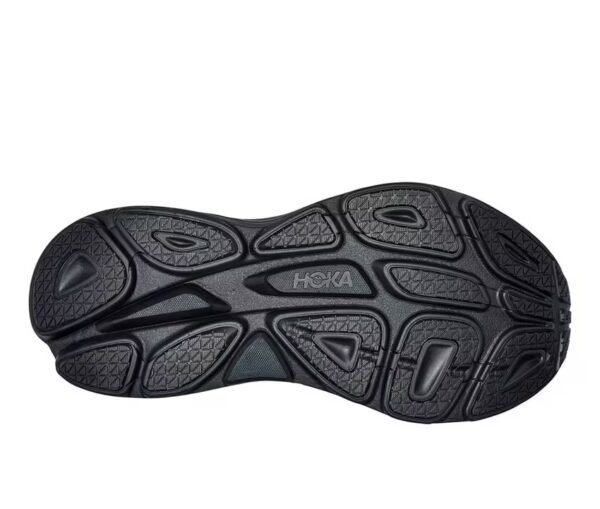 HOKA Men's Bondi 8 Wide Black - Image 2