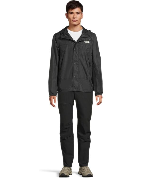The North Face Men's MOUNTAIN WIND JACKET TNF BLACK - Image 4