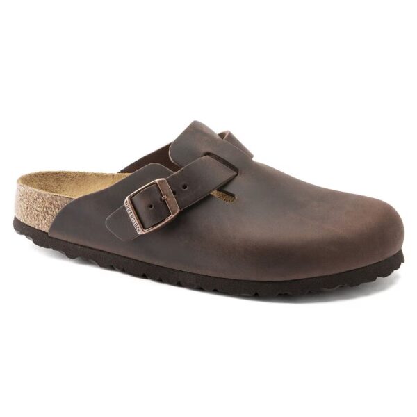 Birkenstock Boston Oiled Leather Habana Regular