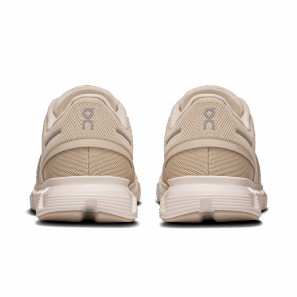 ON Women's Cloud 6 PEARL / WHITE - Image 2