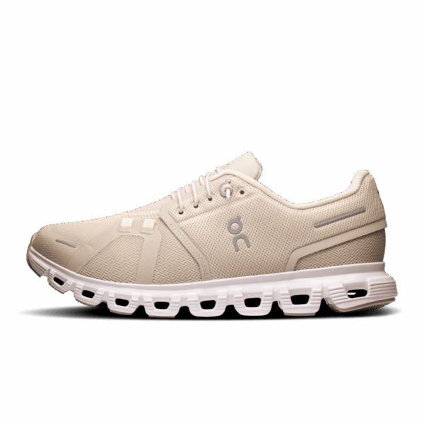 ON Women's Cloud 6 PEARL / WHITE - Image 6