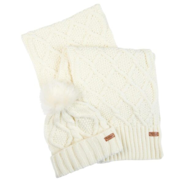 BARBOUR Rdidly Beanie & Scarf Gift Set
