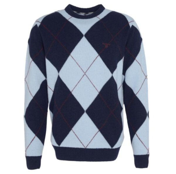 Barbour Men's Sutherwell Arglye Crew Neck Sweater