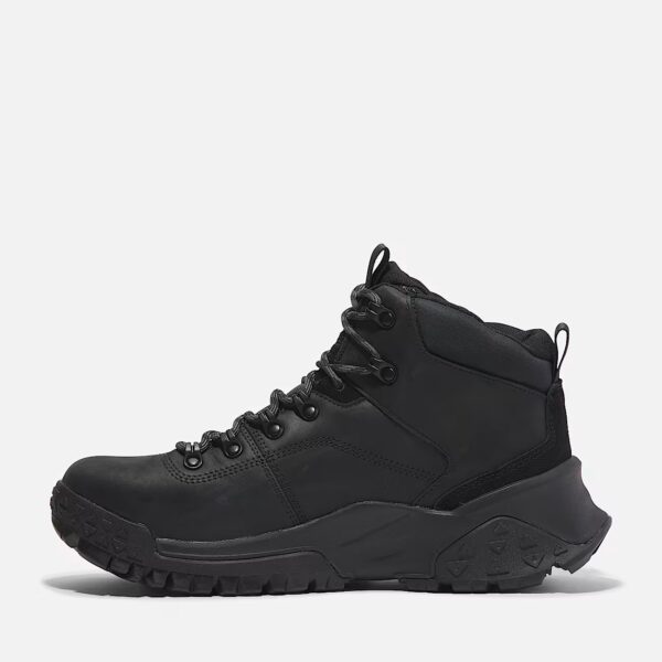 Timberland Men's Motion Scramble Mid Lace-Up Waterproof Hiking Boot Black - Image 4