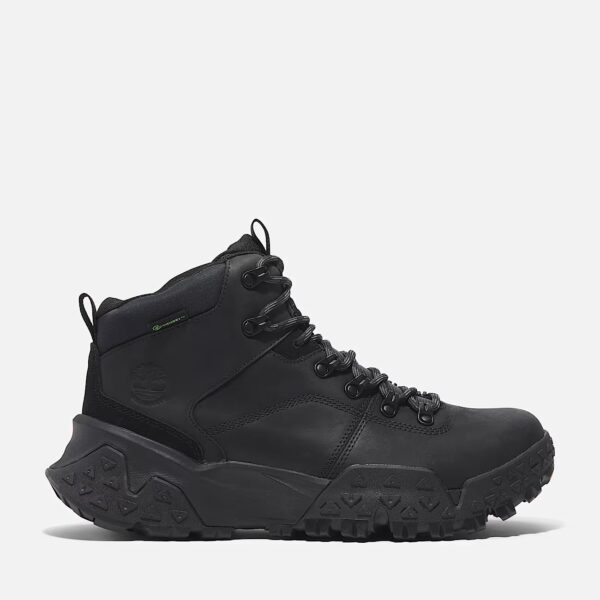 Timberland Men's Motion Scramble Mid Lace-Up Waterproof Hiking Boot Black