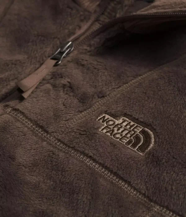 The North Face Women's Osito Lux Jacket Smokey Brown - Image 4