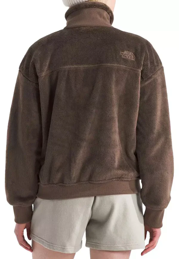The North Face Women's Osito Lux Jacket Smokey Brown - Image 6