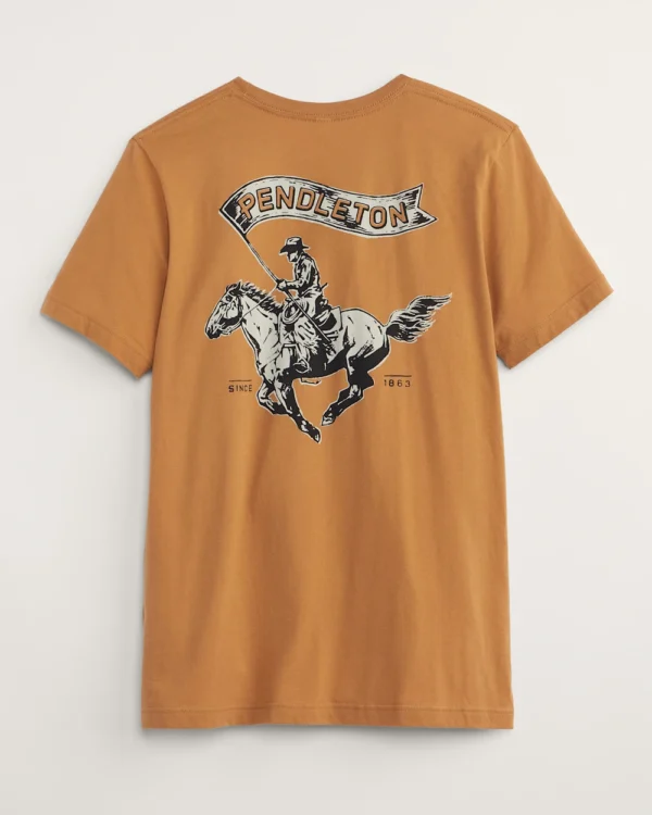 Pendleton Men's rodeo flag graphic tee - Image 2
