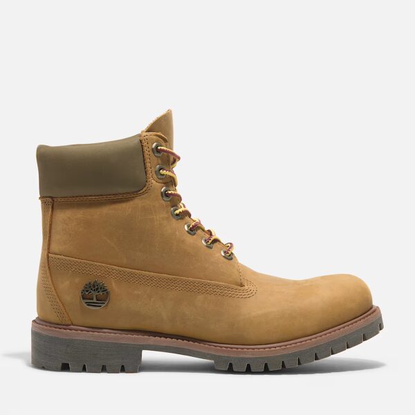 Timberland Premium 6-Inch Lace-Up Waterproof Boot Yellow