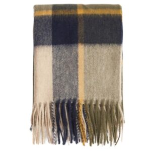 BARBOUR SCARF Forest Mist Tartan