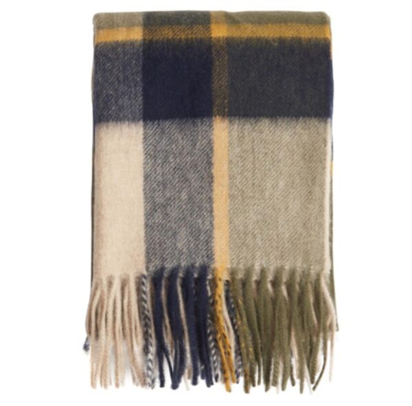 BARBOUR SCARF Forest Mist Tartan