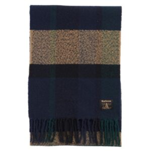 BARBOUR SCARF Green Loch