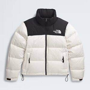 The North Face Women's 1996 RETRO NUPTSE JACKET WHITE DUNE/TN