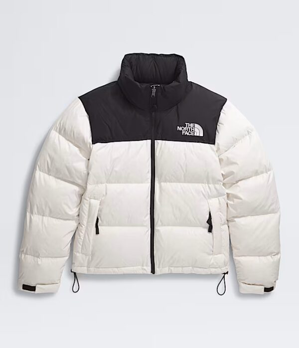 The North Face Women's 1996 RETRO NUPTSE JACKET WHITE DUNE/TN