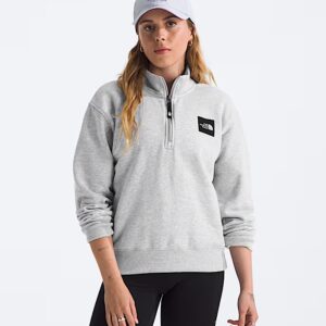 The North Face women's BOX HALF DOME 1/4 ZIP