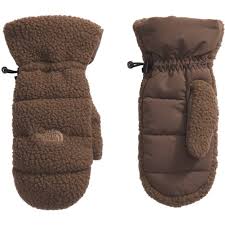 The North Face Cragmont Fleece Mitten Smokey Brown