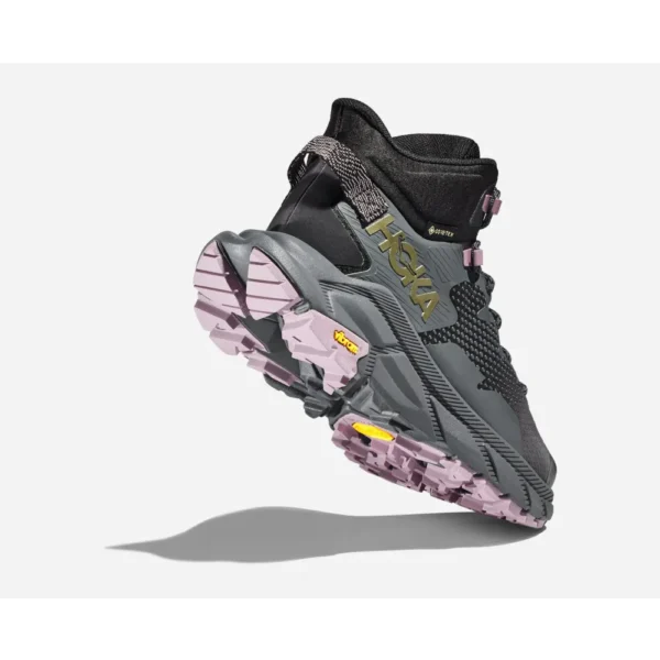 HOKA Women's Tail Code GTX Black/Castlerock - Image 4