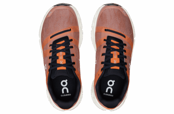 ON Women's Cloudgo Mahogany/ Ivory - Image 2