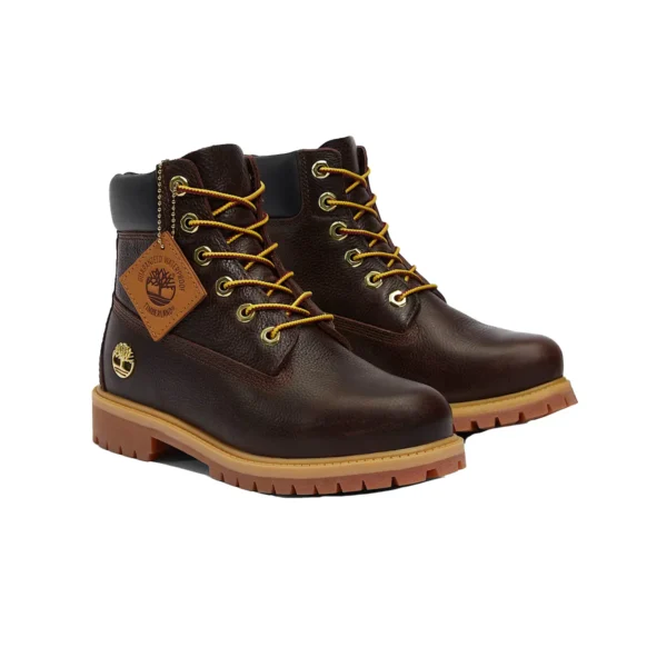 Timberland Grade School Premium 6 Inch Waterproof Espresso Full-Grain - Image 2