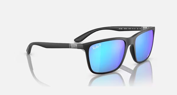 Rayban RB4385 Matt Black Sungalss - Image 2