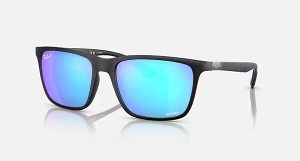 Rayban RB4385 Matt Black Sungalss - Image 5