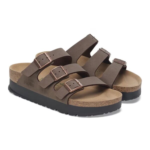 Birkenstock Florida III Platform BFBC Mocca Vegan N - Image 3