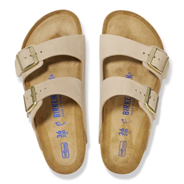 Birkenstock Arizona SFB Nubuck Sandcastle N - Image 5