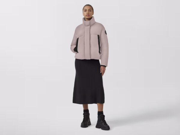 Canada Goose Women's Junction Cropped Puffer Lucent Rose - Image 6