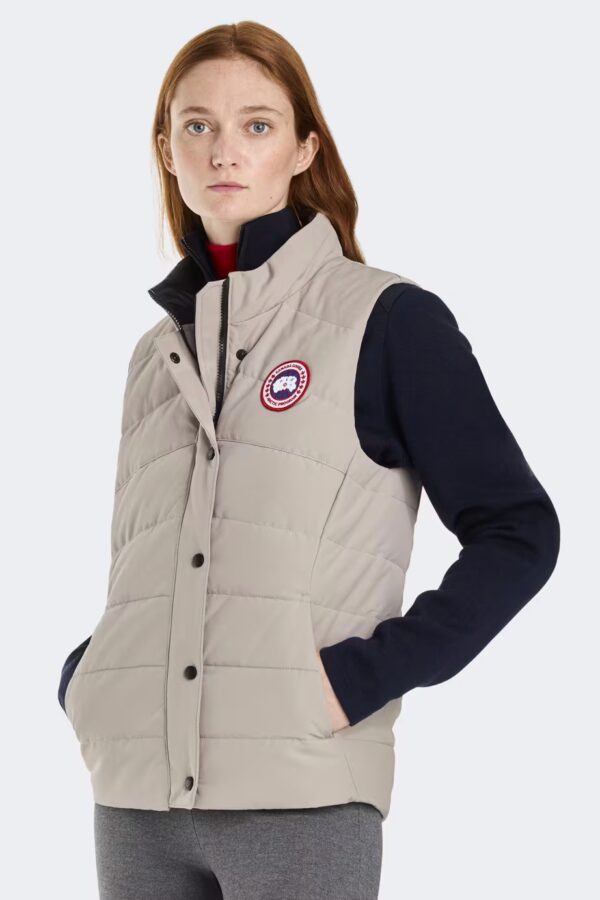 Canada Goose Women's Freestyle Crew Vest Limestone - Image 5
