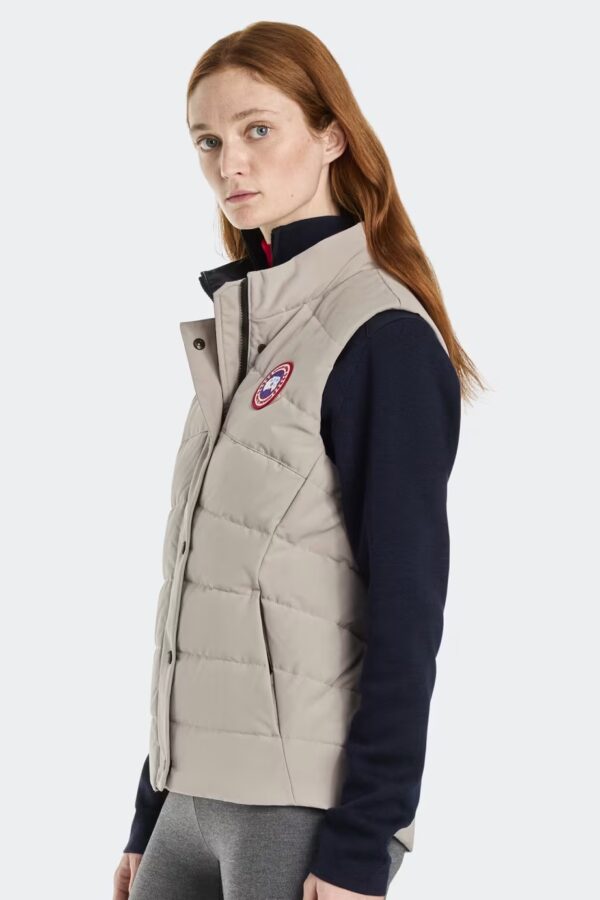 Canada Goose Women's Freestyle Crew Vest Limestone - Image 3