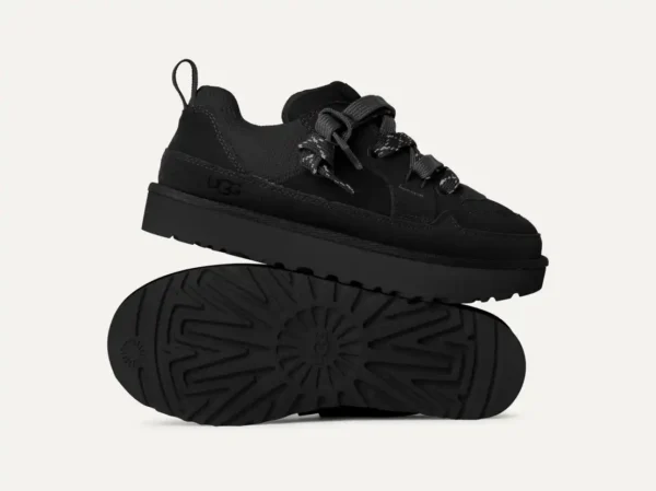 UGG WOMEN LO LOWMEL BLACK - Image 3