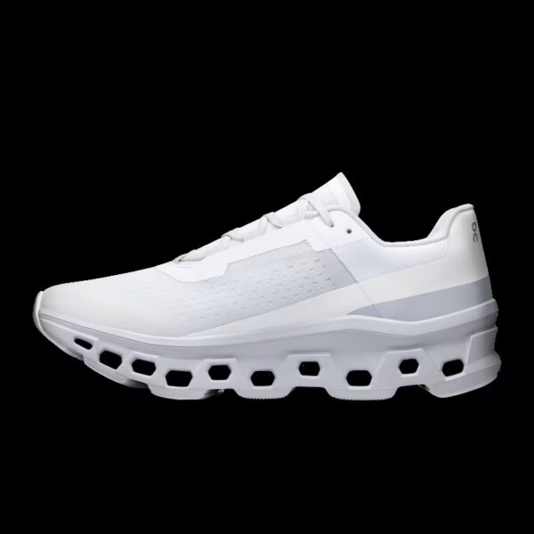 On Men Cloudmonster White | Glacier - Image 4