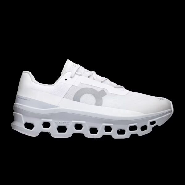 On Men Cloudmonster White | Glacier