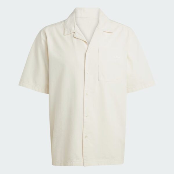 Adidas Men Essentials Seersucker Short Sleeve Shirt - Image 8