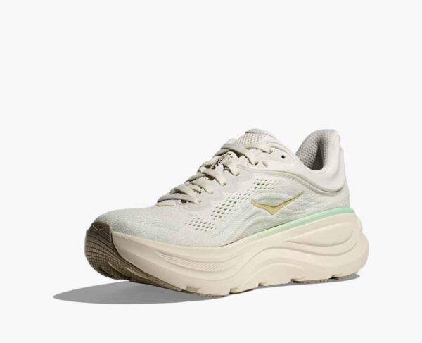 HOKA WOMEN BONDI 9 TRUFFLE SALT / SEA GLASS - Image 3