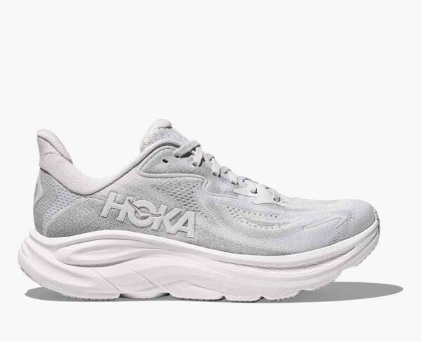 HOKA WOMEN CLIFTON 10 COSMIC GREY / STARDUST