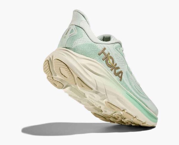 HOKA WOMEN CLIFTON 10 SEA GLASS / JADEITE - Image 5